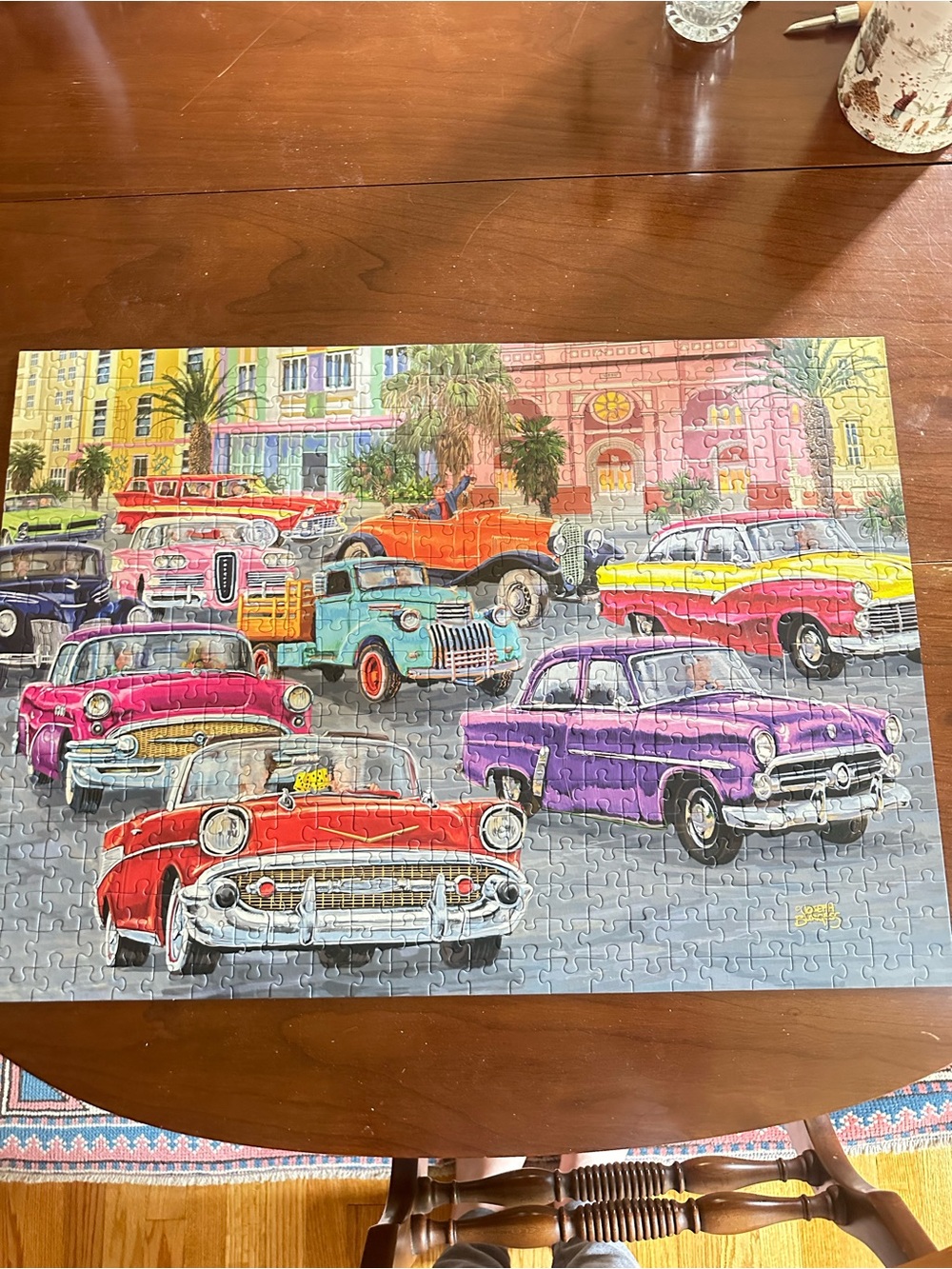 Ravensburger Cruisin Havana Cuba 500 Piece XL Puzzle - Picture 6 of 7